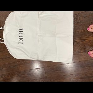 Dior Canvas Garment Bag